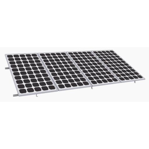 [EPCOM_EPL-AM01-1X4ST] Epcom Montaje para Panel Solar, Riel de 4400mm para Módulos con Espesor de 35mm, Velocidad de Viento Máx. 136km/h