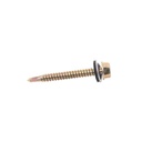 ANCLO Tornillo Punta Broca Sello Montado 6.5 X 50 mm (1/4" X 2") Caj. C/100pz.