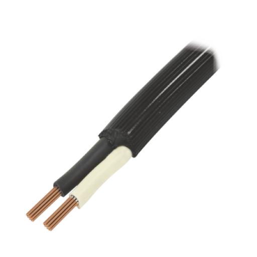 Indiana Cable Eléctrico de Uso Rudo 2 Hilos Calibre 14 AWG, Hasta 600 V. Rollo de 100 m.