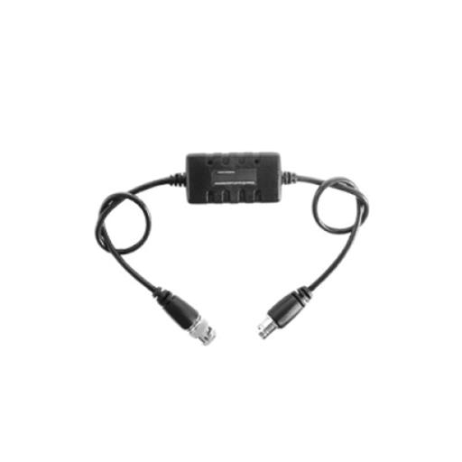 Epcom AISLADOR DE TIERRA por BNC / ELIMINE eficazmente los problemas en el video como el RUIDO, DIAFONIA, DISTORCION e INTERFERENCIAS causadas por los lazos de tierra. Compatible con cámaras HD-TVI/CVI/AHD/CVBS de hasta 2 MP. 