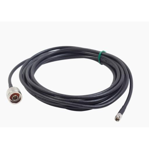 Epcom Jumper de 5 m con Cable RG-58U-SYS Conector N macho a SMA macho.