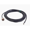 Epcom Jumper de 5 m con Cable RG-58U-SYS Conector N macho a SMA macho.