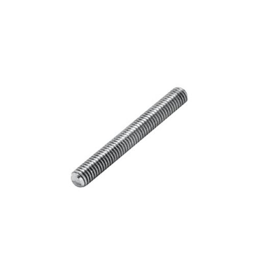 CHAROFIL Varilla Roscada de 1/4" x 3000mm, con acabado Electro Zinc