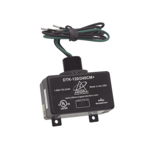 Ditek Dispositivo de Protección contra Sobretensiones de Fase Dividida de 120/240 VCA, Equipos HVAC, Motores, Iluminación de Carretetas o Estacionamientos