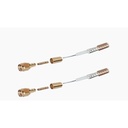 Epcom Jumper con RG-142/U de 60 cm y Conectores SMA Macho Inverso en los 2 extremos.