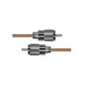 Epcom Cable Coaxial RG-142/U de 30 cm, con conectores UHF Macho a UHF Macho (PL-259).
