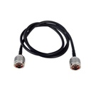Epcom Jumper de 110 cm Fabricado con Cable RG-58U-SYS, Conectores "N" en ambos extremos.