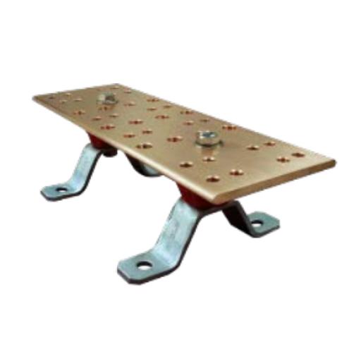 Total Ground Barra de Unión y Distribución de Hilos Tierra Física con Gabinete de 1000 Amperes de Capacidad.