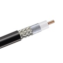 CommScope Cable coaxial 90% de blindaje, certificación RoHS, conductor de cobre revestido de aluminio, 50 Ohms, Carrete de 300 m