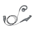 TX PRO Micrófono de solapa con audífono ajustable al oído para radios TC-500/ 518/ 600/ 610/ 700 y para modelos GP300/ SP-50/ P1225/ PRO3150/ MAG ONE/ EP450/ EP350.