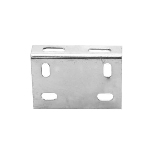 CHAROFIL Placa salida a tubo automática para peralte de 66mm y 116mm, con acabado Electro Zinc