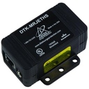Ditek Protector de un solo canal 10GbE para sistemas de CCTV , Ideal para protección de cableado categoría CAT5e, CAT6 y CAT6A.