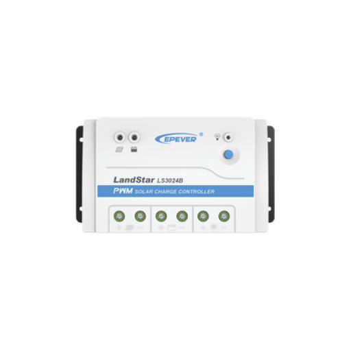 EPEVER Controlador Solar de Carga y Descarga PWM 12/24V 30A, Parámetros Configurables