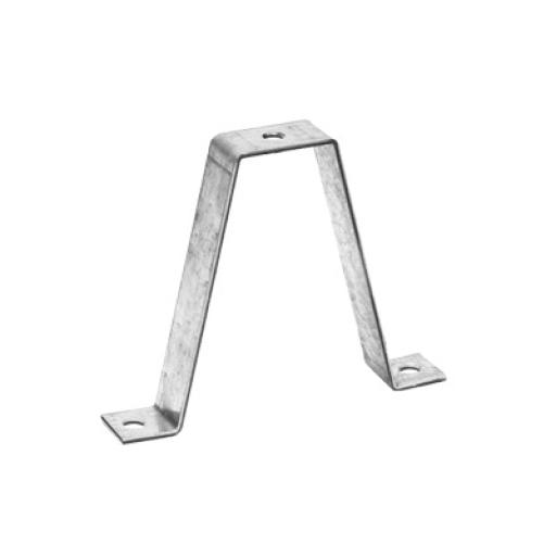 CHAROFIL Soporte doble para sujetador universal, ideal para instalación en techo, con acabado Electro Zinc para varilla de 1/4 y 5/16