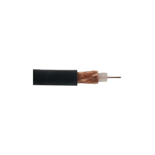 Belden Retazo de 1 Metro de Cable Coaxial RG-59/U, 75 Ohm, Núcleo de Acero Revestido-Cobre, Blindaje en Malla Cobre-Trenzado, Aislante-Polietileno, Forro de PVC.​
