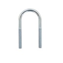 CHAROFIL Abrazadera tipo U de 3/4", con acabado Electro Zinc, no incluye tuercas y arandelas 