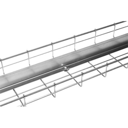 CHAROFIL Separador de 116mm x 3 mts. de largo, con acabado Electro Zinc