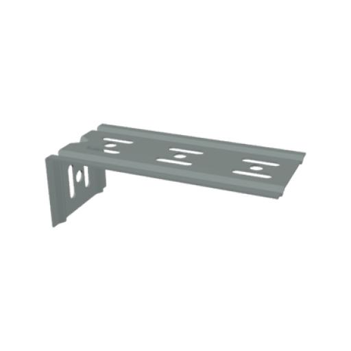 CHAROFIL Ménsula económica, para montaje en pared, para anchos de charola de 150mm, con acabado Electro Zinc