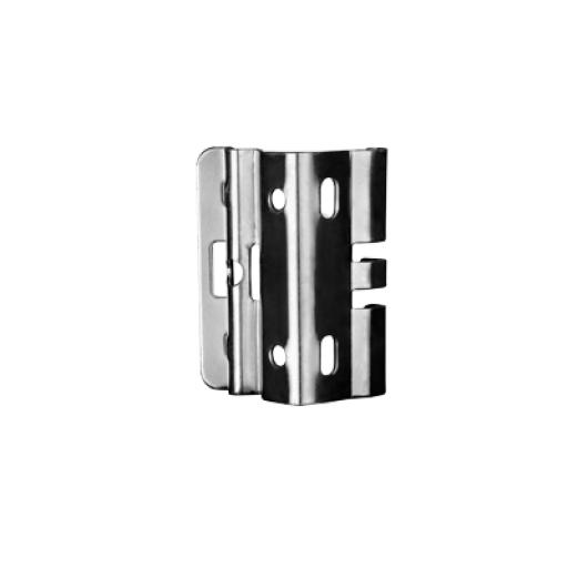 CHAROFIL Mini clip automático, para unir tramos de charola, con acabado Electro Zinc 