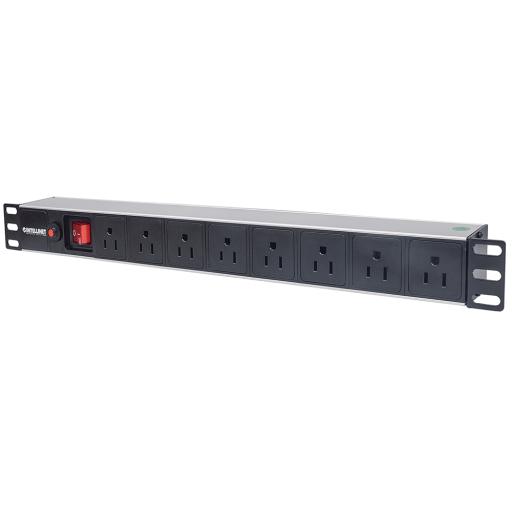 [INTELLINET_713993] Intellinet PDU para Rack 19'' 713993, 125V, 15A, 8 Contactos