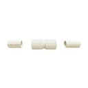 CHAROFIL Manguito / Cople Morbidx IP67 libre de halógenos para unir tubería rígida de 32 mm (1 1/4) permite una instalación hermética no necesita pegamento