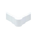 Thorsman Esquinero exterior blanco para canaleta PT48 (6110-01002) 