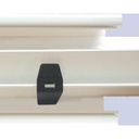 Thorsman Clip sujetador negro para canaleta TEK100 (5590-34600)