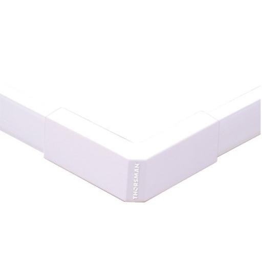 Thorsman Esquinero exterior blanco para canaleta TMK1720 (5210-02001) 