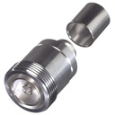 RF Industries Conector DIN 7-16 Hembra de Anillo Plegable para LMR-600, 7977A.
