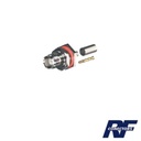 RF Industries Conector TNC Hembra Hermético, montaje Trasero, D plano.