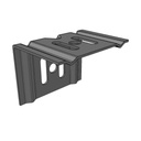 CHAROFIL Ménsula económica MallaFils, para montaje en pared, para anchos de charola de 50 mm, con acabado electrozinc