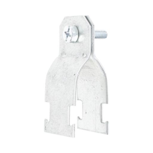ANCLO Abrazadera Unicanal para Conduit Pared Gruesa y PVC de 2" (51 mm).