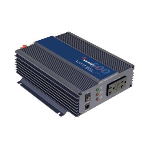 [SAMLEX_PST-600-24] Samlex Inversor de Corriente Onda Pura 600W, Entrada 24 Vcc, Salida 120 Vca 