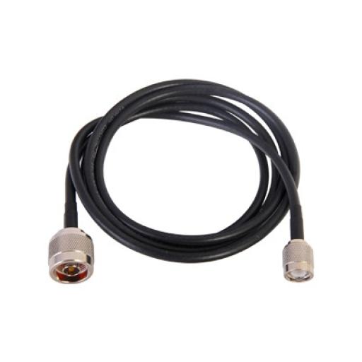 Epcom Jumper de 150 cm Fabricado con Cable RG-58U-SYS, Conector "N" y Conector "TNC"en el otro extremo.