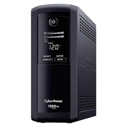 CyberPower UPS/NO BREAK CYBERPOWER CP1350AVRLCDa 1350VA/815W LCD/AVR/10CONT