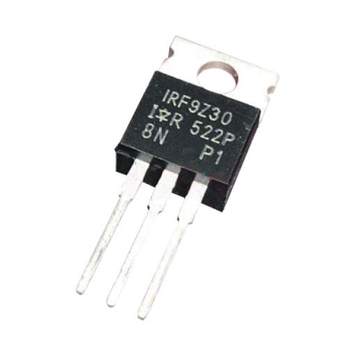 [SYSCOM_IRF9Z30] Syscom Transistor de Potencia MOSFET, Canal P, 50 Volt, 18 Amp., 0.14 Ohm, 74 Watt, TO-220AB, para Analizador III.