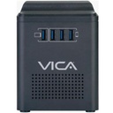 Vica REGULADOR ELECT VICA 800VA/400W 4 CONT/4 USB CARGA RAPIDA (CONNECT 800)