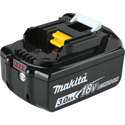 [MAKITA_BL1830B] Makita Batería LXT Litio‑Ion de 18V 3 Ah, con led indicador de nivel de carga.