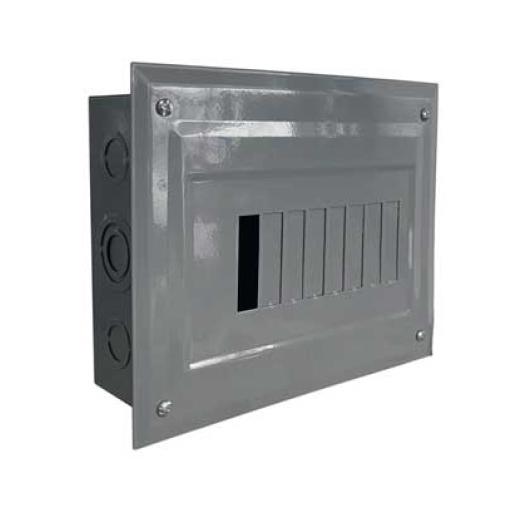 CHINT Centro de Carga para Sobreponer, 06 Polos, 60 A, 1 Fase 3 Hilos, 120/240 V AC, 60Hz