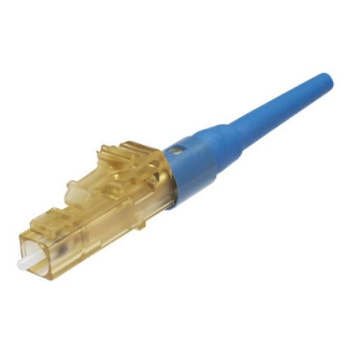 [PANDUIT_FLCSSCBUY] Panduit Conector de Fibra Óptica LC Simplex OptiCam, Monomodo 9/125 OS2, Pre-pulido, Color Azul