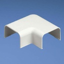 Panduit Conexión en ángulo recto "L", para uso con canaleta LD3, material ABS, Color Blanco Mate
