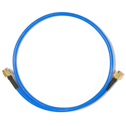 Mikrotik Jumper MikroTik (Flex-guide) de 50 cm, Núcleo de Cobre-Plateado, Conectores SMA-Macho Inversos, Hasta 6 GHz.