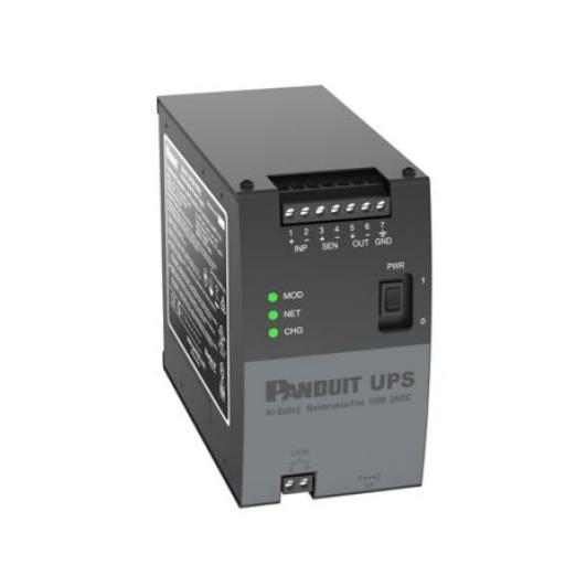 [PANDUIT_UPS00100DC] Panduit UPS Industrial de 100 Watts, 24 Vcd de Entrada, Instalación en Riel DIN Estándar de 35mm, Temperatura de operación de -40 a 60 ºC