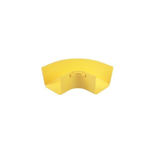 [PANDUIT_FRRA4X4LYL] Panduit Ángulo Recto a 90º Horizontal, Para Canaletas FiberRunner™ 4X4, Color Amarillo