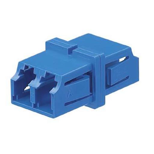 [PANDUIT_FADSLCZBU-L] Panduit Módulo Acoplador LC Duplex, Para Fibra Monomodo, Color Azul