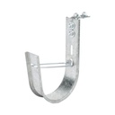 CHAROFIL Soporte (Gancho) tipo J-Hook, hasta 115 cables Cat6, ideal para soportar cableado en los espacios de manipulación al aire, Para instalación en interior