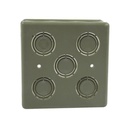 AMANCO-WAVIN  Caja Cuadrada  de 1/2" - 3/4" para PVC Conduti Pesado. 