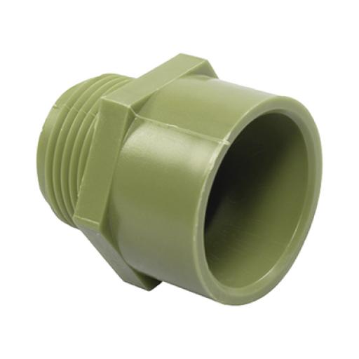 AMANCO-WAVIN Conector para Tubería PVC Conduit Pesado de 1 1/4" (32 mm). 