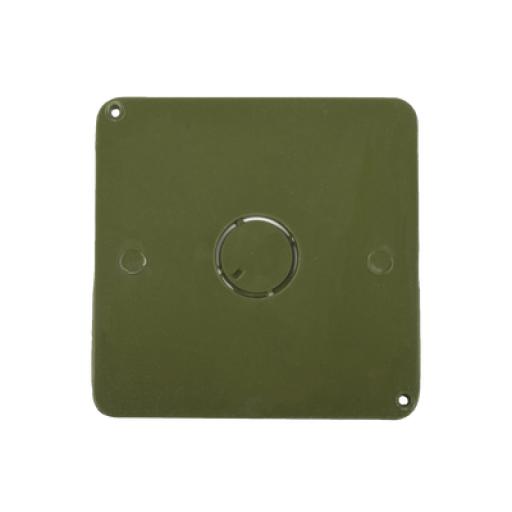 AMANCO-WAVIN  Tapa  para Caja Cuadrada de 1/2" para instalaciones con tubería PVC Conduit pesado.