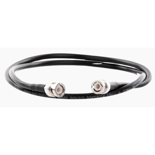 Epcom Jumper con Cable LMR-240 de 85 cm, con Conectores BNC Macho a BNC Macho.